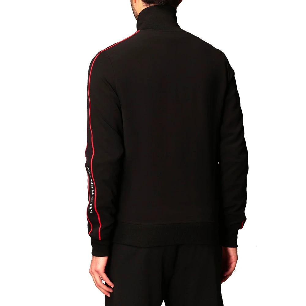 Alexander McQueen Black Viscose Sweatshirt by Alexander McQueen