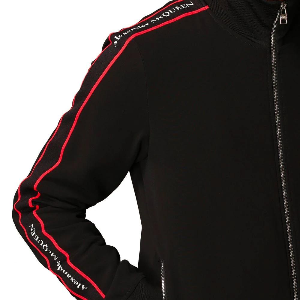 Alexander McQueen Black Viscose Sweatshirt by Alexander McQueen