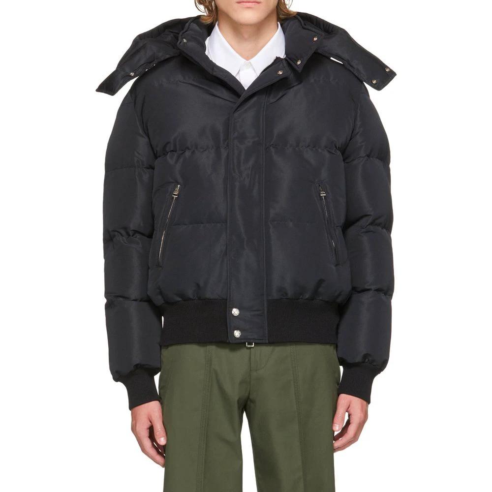 Alexander McQueen Black Polyamide Bomber by Alexander McQueen