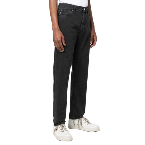 Jean Ambush en coton noir coupe slim