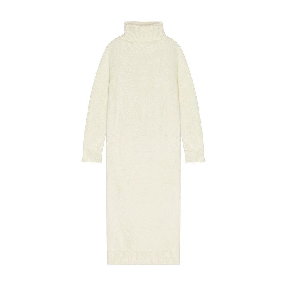 Saint Laurent White Mohair Sweatshirt by Saint Laurent