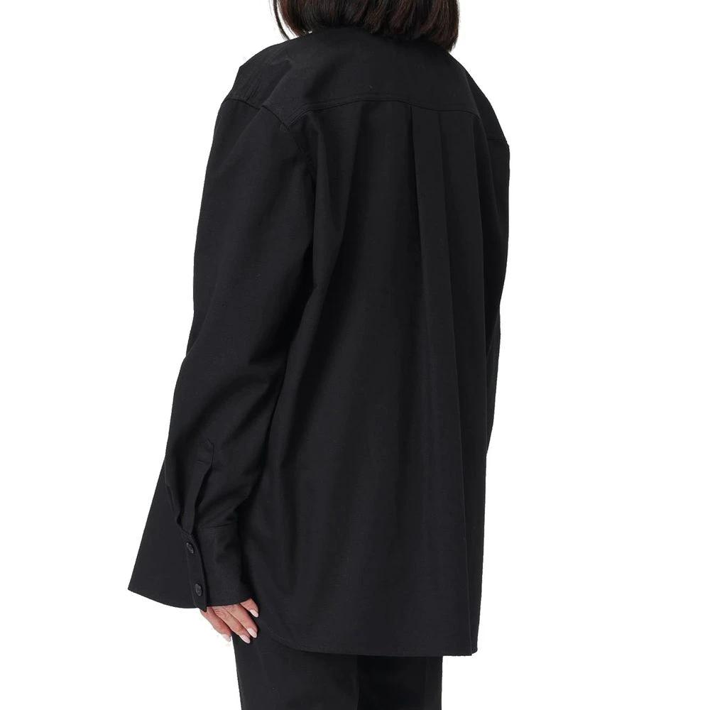 Chemise en jean noir Saint Laurent