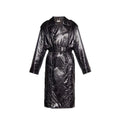 Saint Laurent Black Polyamide Coat by Saint Laurent