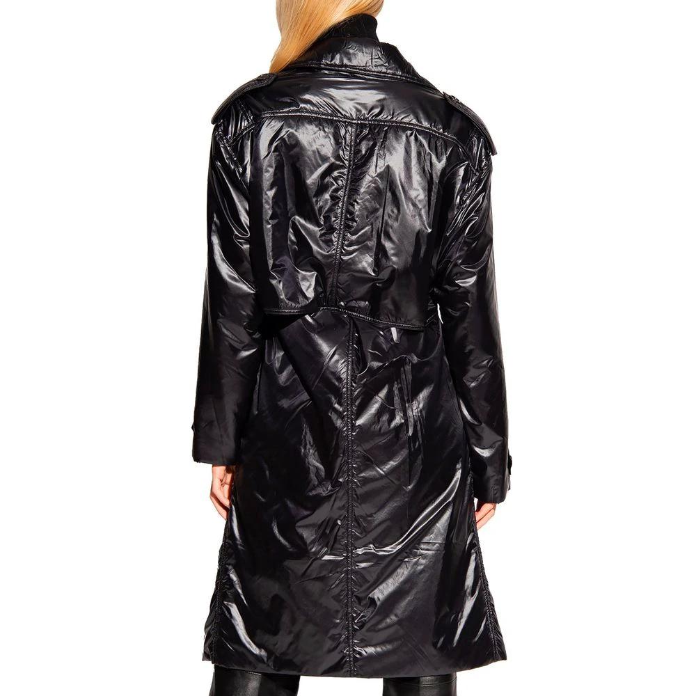 Saint Laurent Black Polyamide Coat by Saint Laurent
