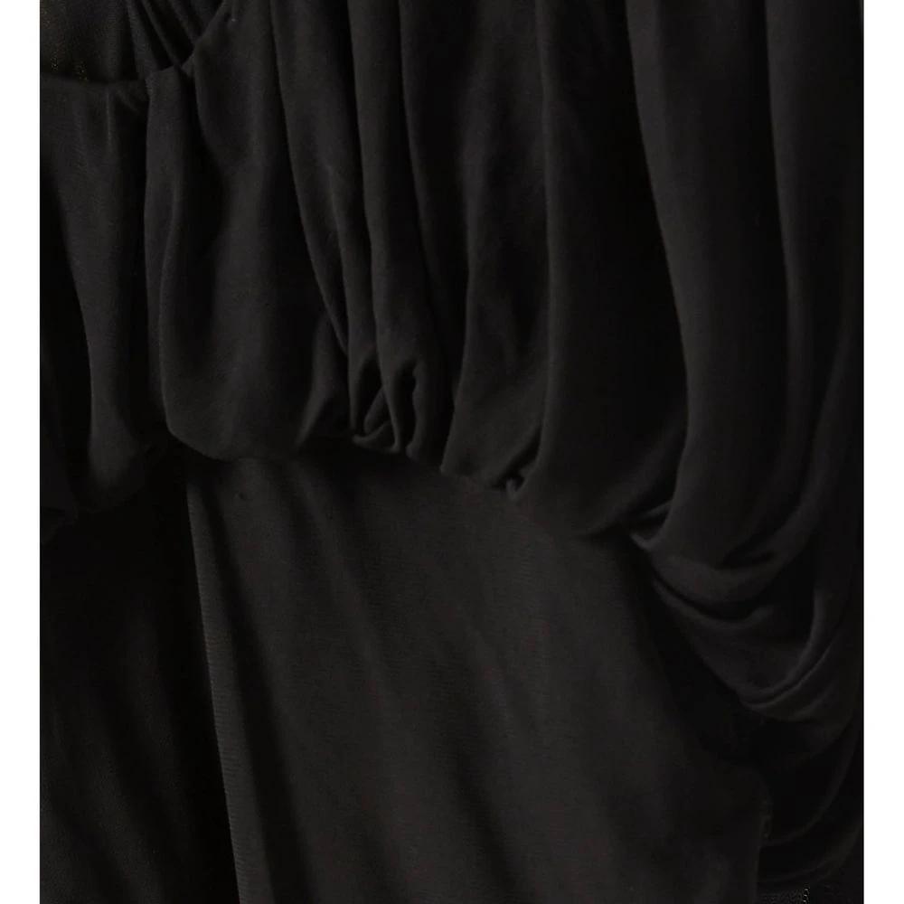 Saint Laurent Black Viscose Cocktail Dress by Saint Laurent