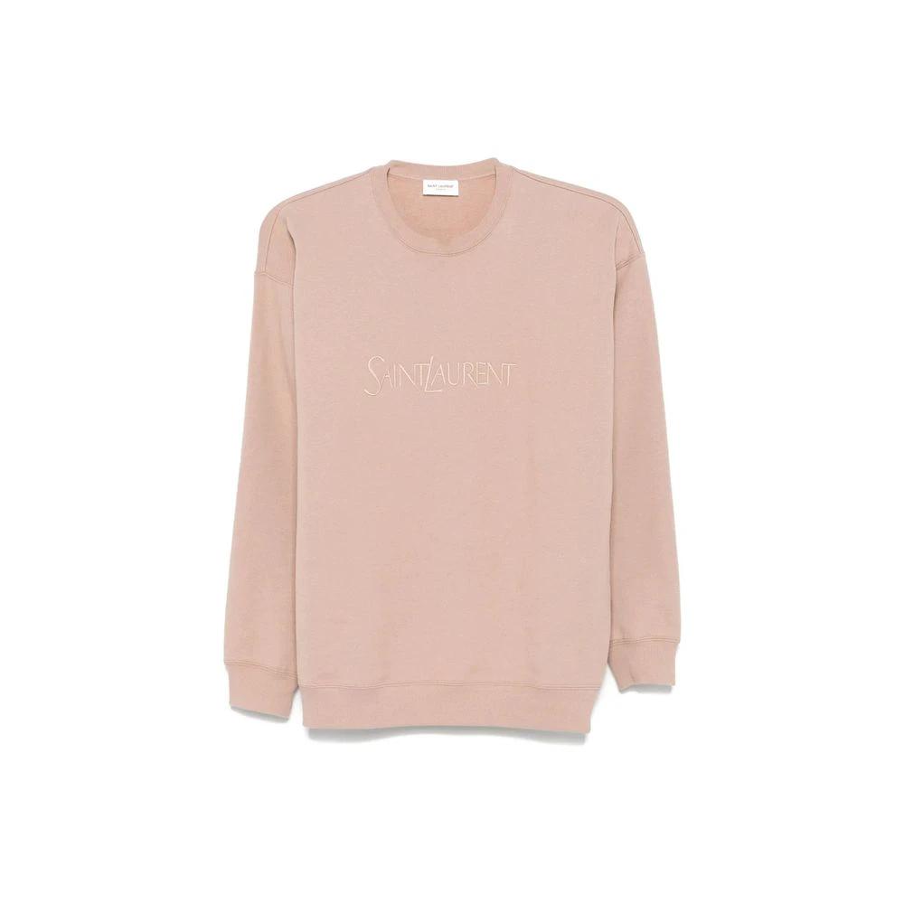 Saint Laurent Multicolor Cotton Sweatshirt by Saint Laurent