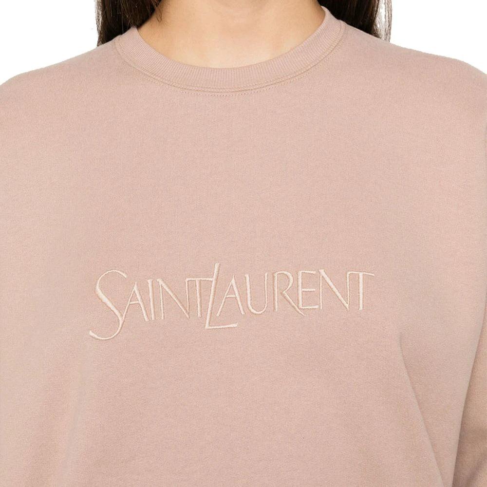Saint Laurent Multicolor Cotton Sweatshirt by Saint Laurent