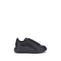 Baskets à plateforme Alexander McQueen Bos Taurus en cuir de veau noir