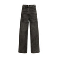 The Attico Black Cotton Jeans Denim by The Attico