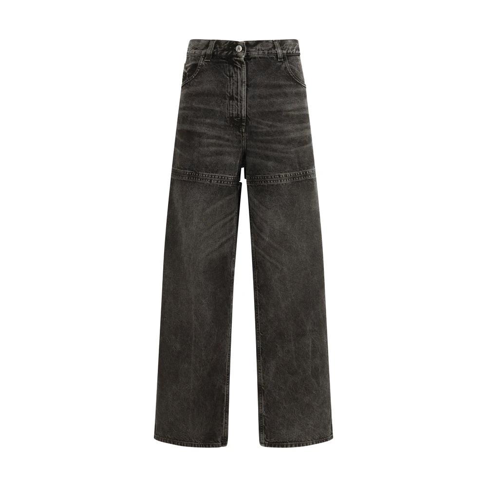 The Attico Black Cotton Jeans Denim by The Attico