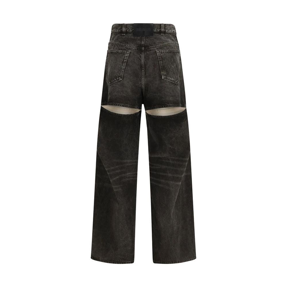 The Attico Black Cotton Jeans Denim by The Attico