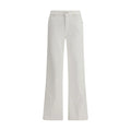 Jean droit en coton blanc 7FOR