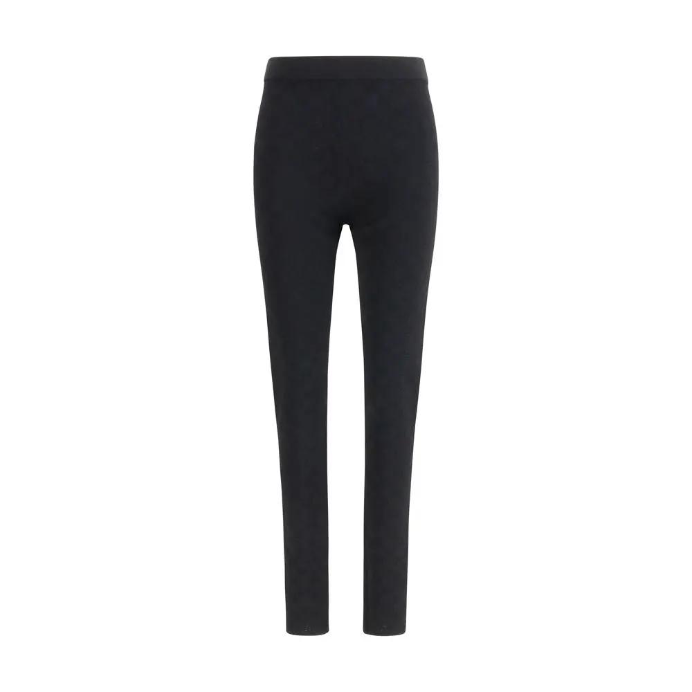 Leggings Gucci en viscose noire