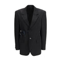 Balenciaga Black Wool Jackets And Coat by Balenciaga
