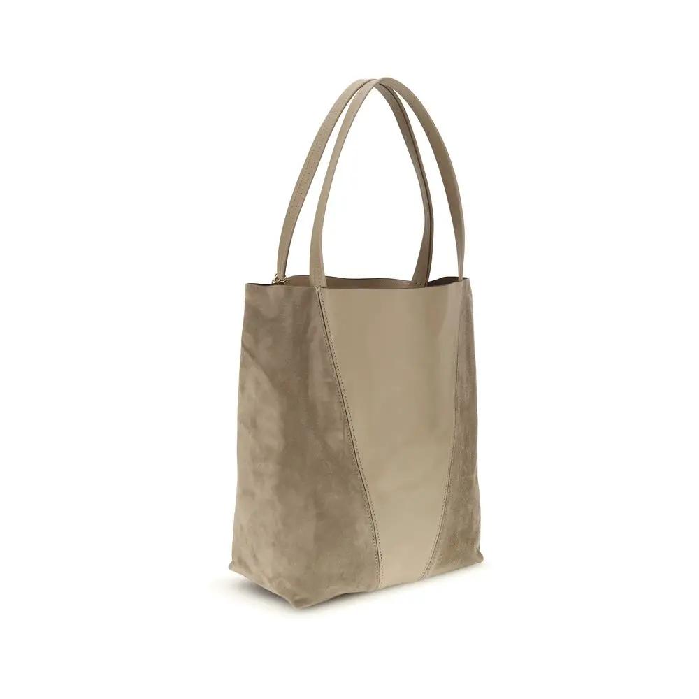 Chloé Chloé Beige Leather Shoulder Bag