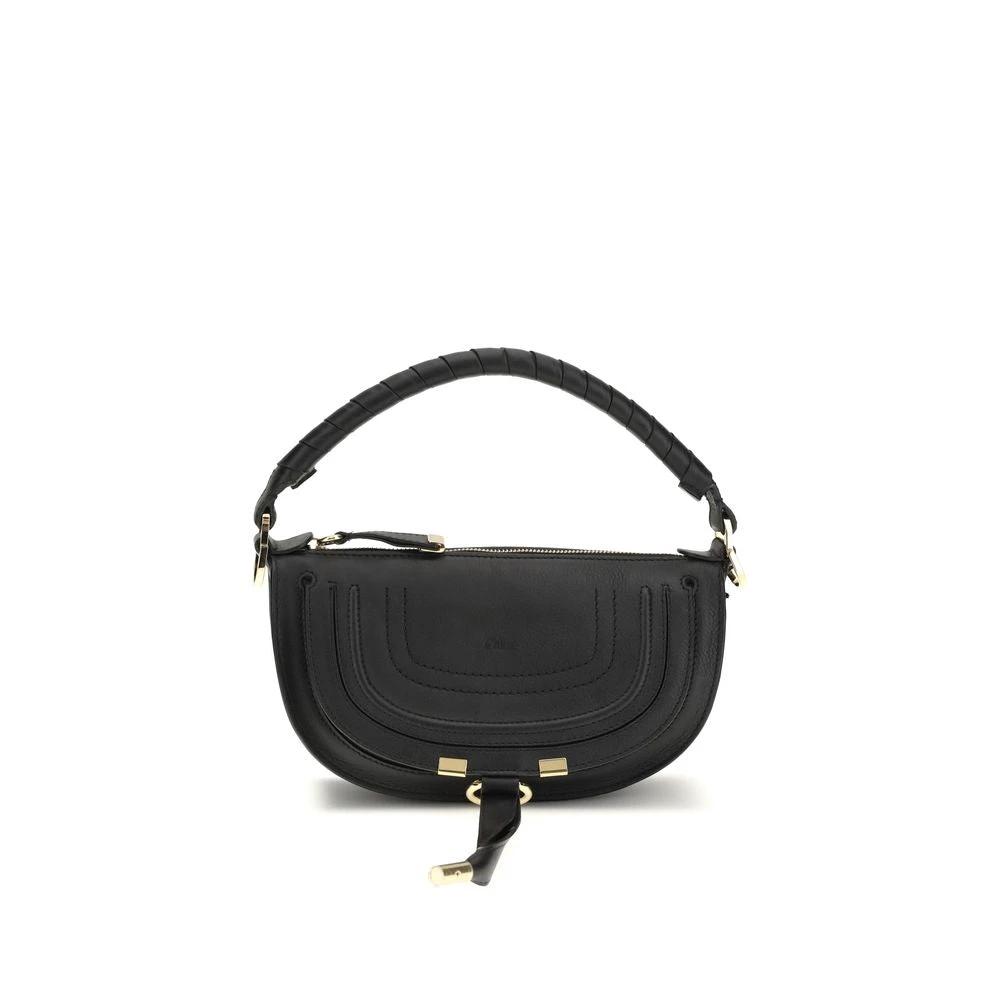 Chloé Black Calf Leather Bos Taurus Shoulder Bag by Chloé