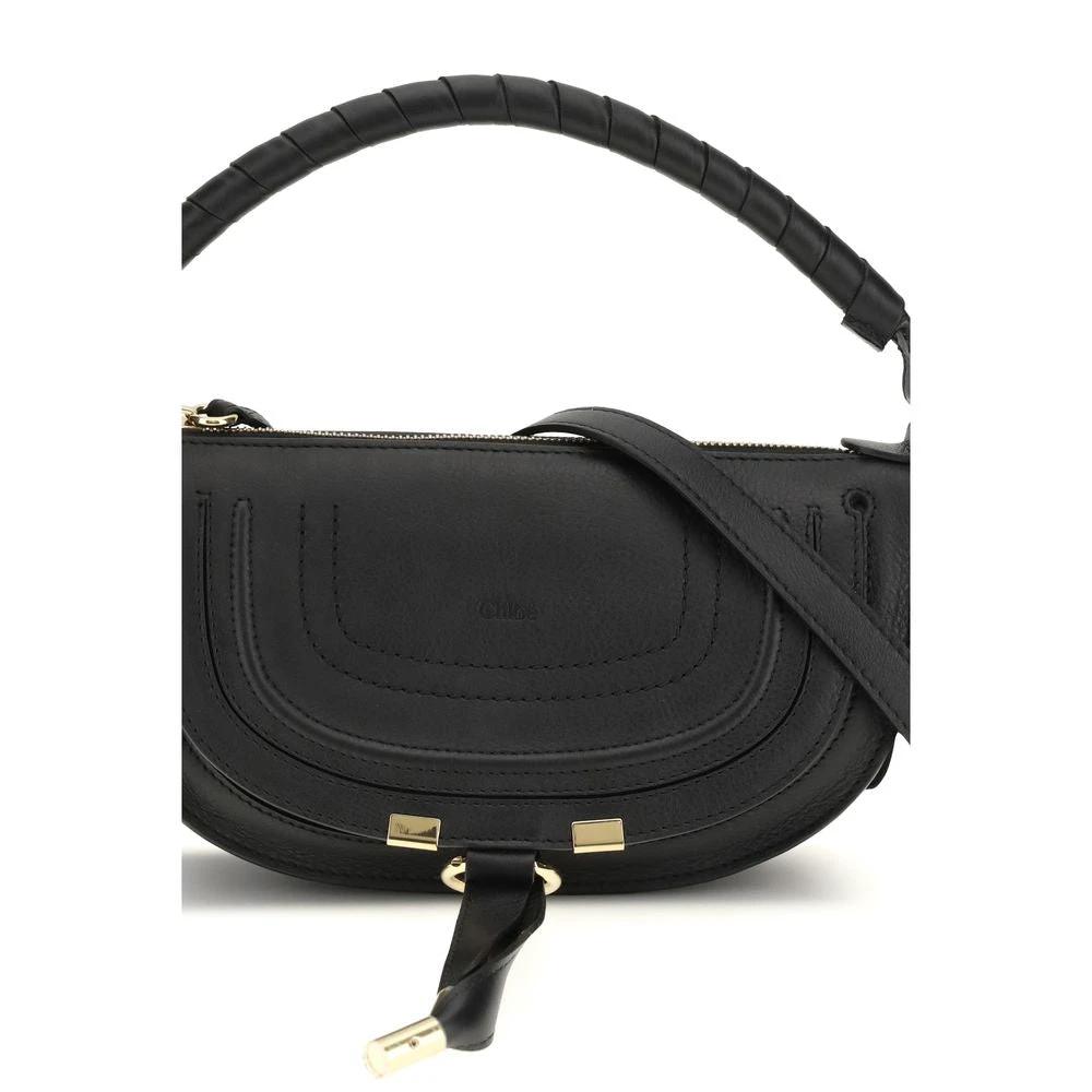 Chloé Black Calf Leather Bos Taurus Shoulder Bag by Chloé