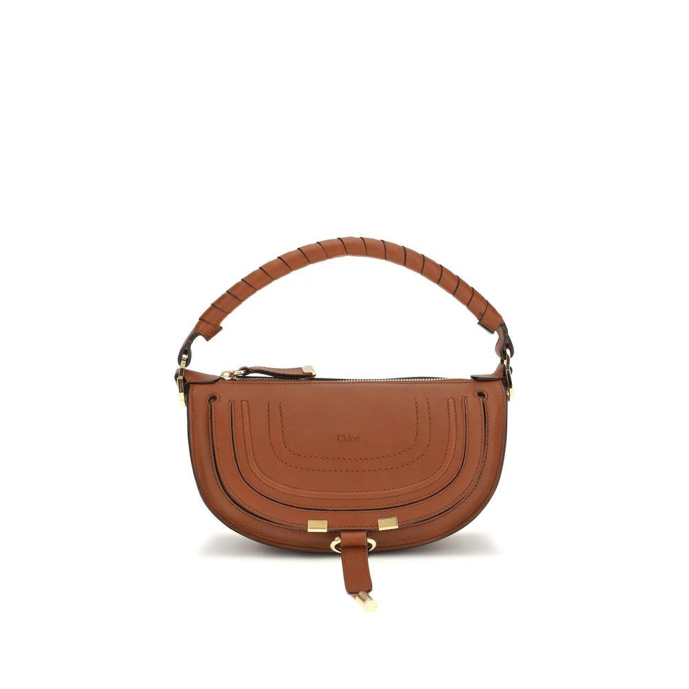 Chloé Brown Calf Leather Bos Taurus Shoulder Bag by Chloé