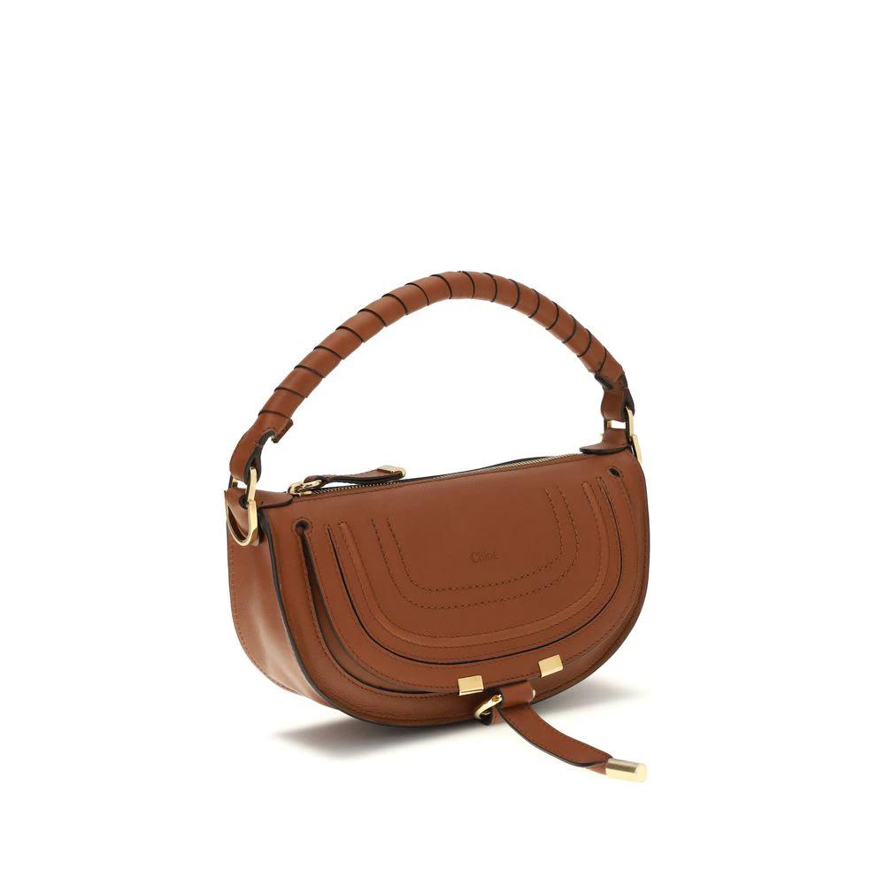 Chloé Brown Calf Leather Bos Taurus Shoulder Bag by Chloé