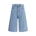 Bermuda en coton bleu Coperni