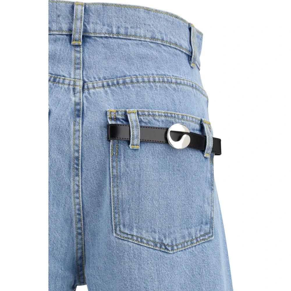 Coperni Blue Cotton Bermuda Shorts by Coperni