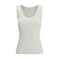 P.A.R.O.S.H. Beige Cotton Top by P.A.R.O.S.H.