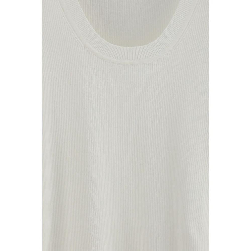 P.A.R.O.S.H. Beige Cotton Top by P.A.R.O.S.H.