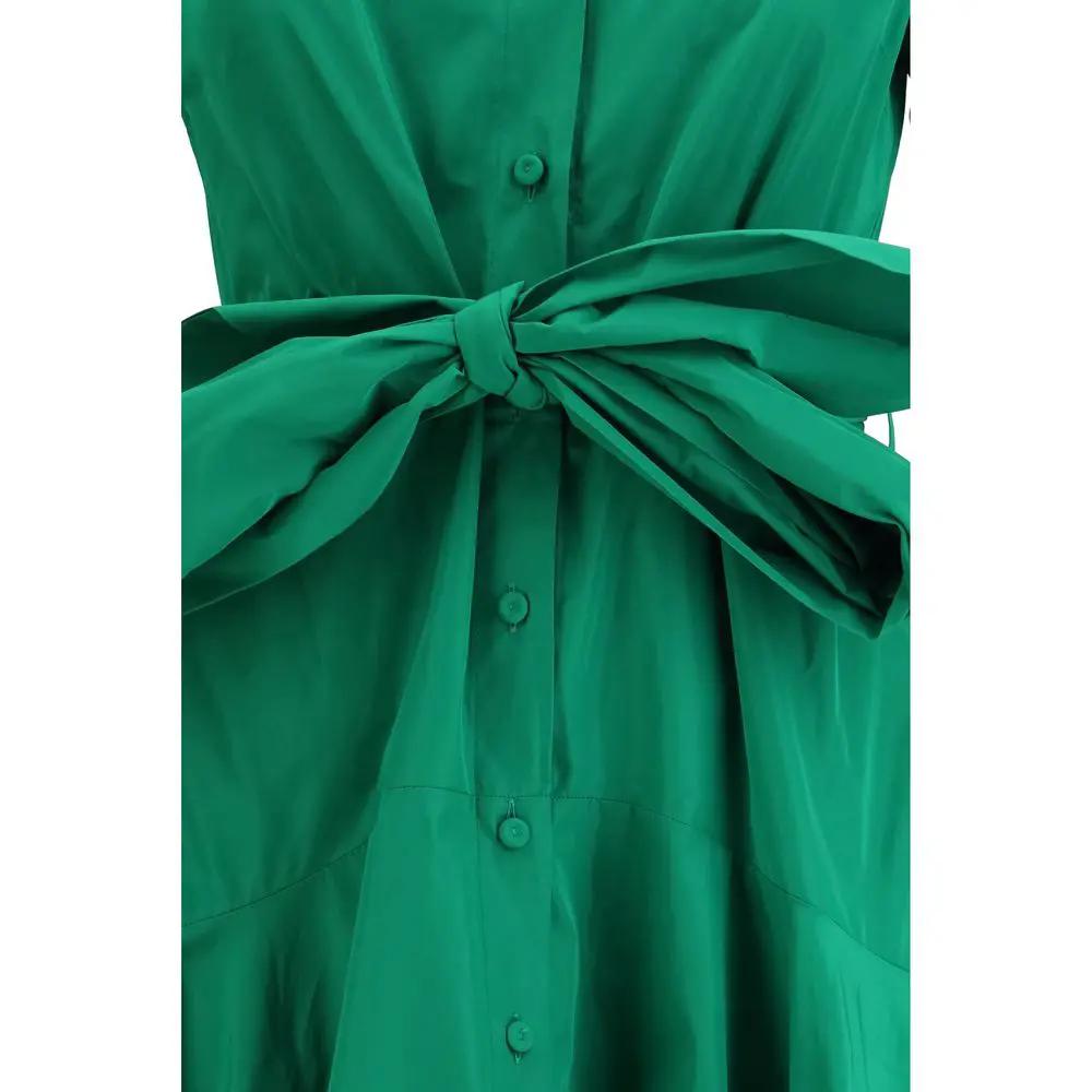 P.A.R.O.S.H. Bicolor Polyester Casual Dress