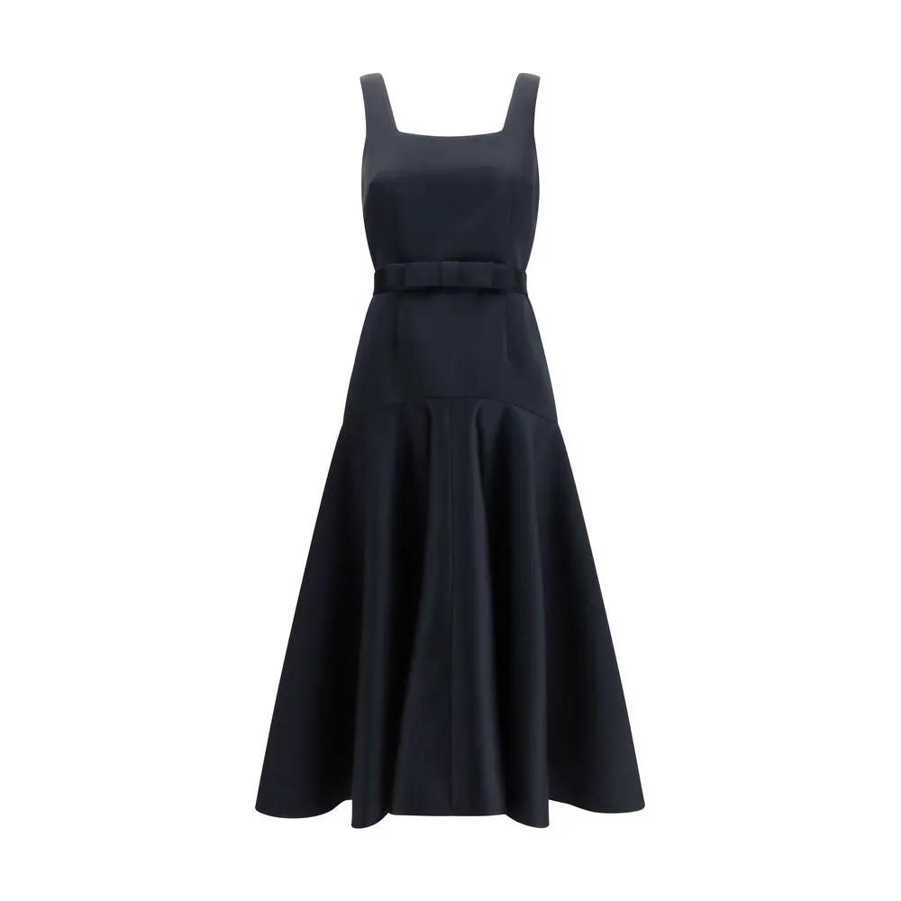 Robe décontractée PAROSH bleue en polyester