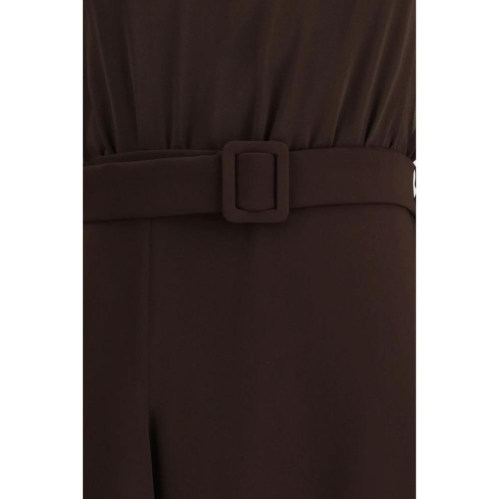 P.A.R.O.S.H. Brown Polyester Casual Dress by P.A.R.O.S.H.