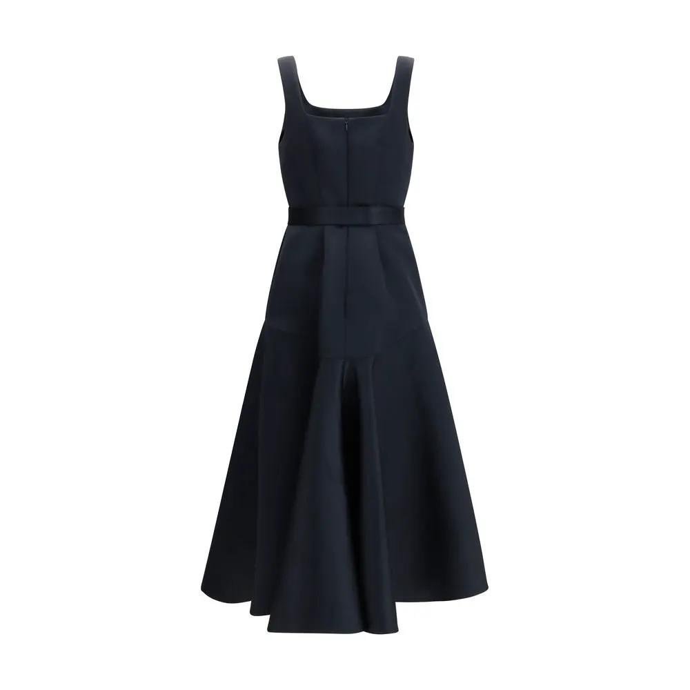 Robe décontractée PAROSH bleue en polyester