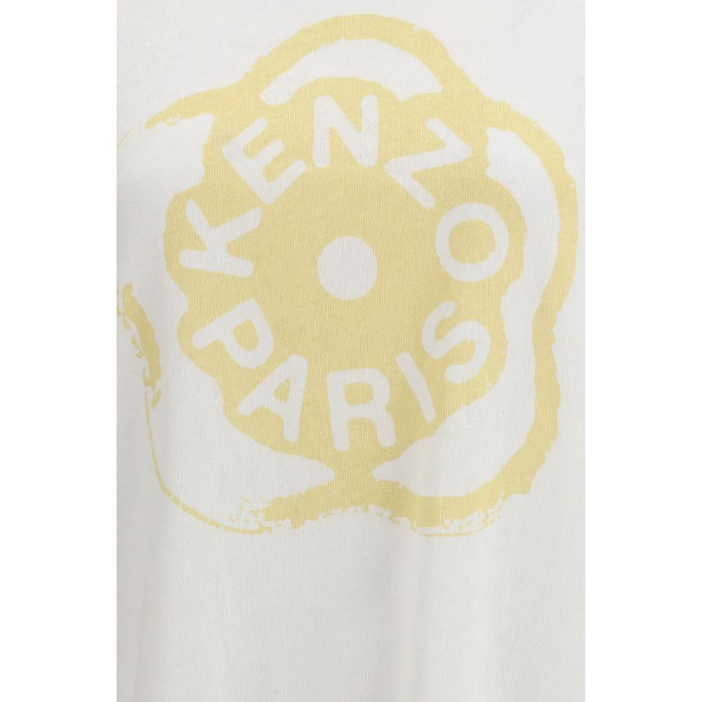 Kenzo White Cotton T-Shirt by Kenzo