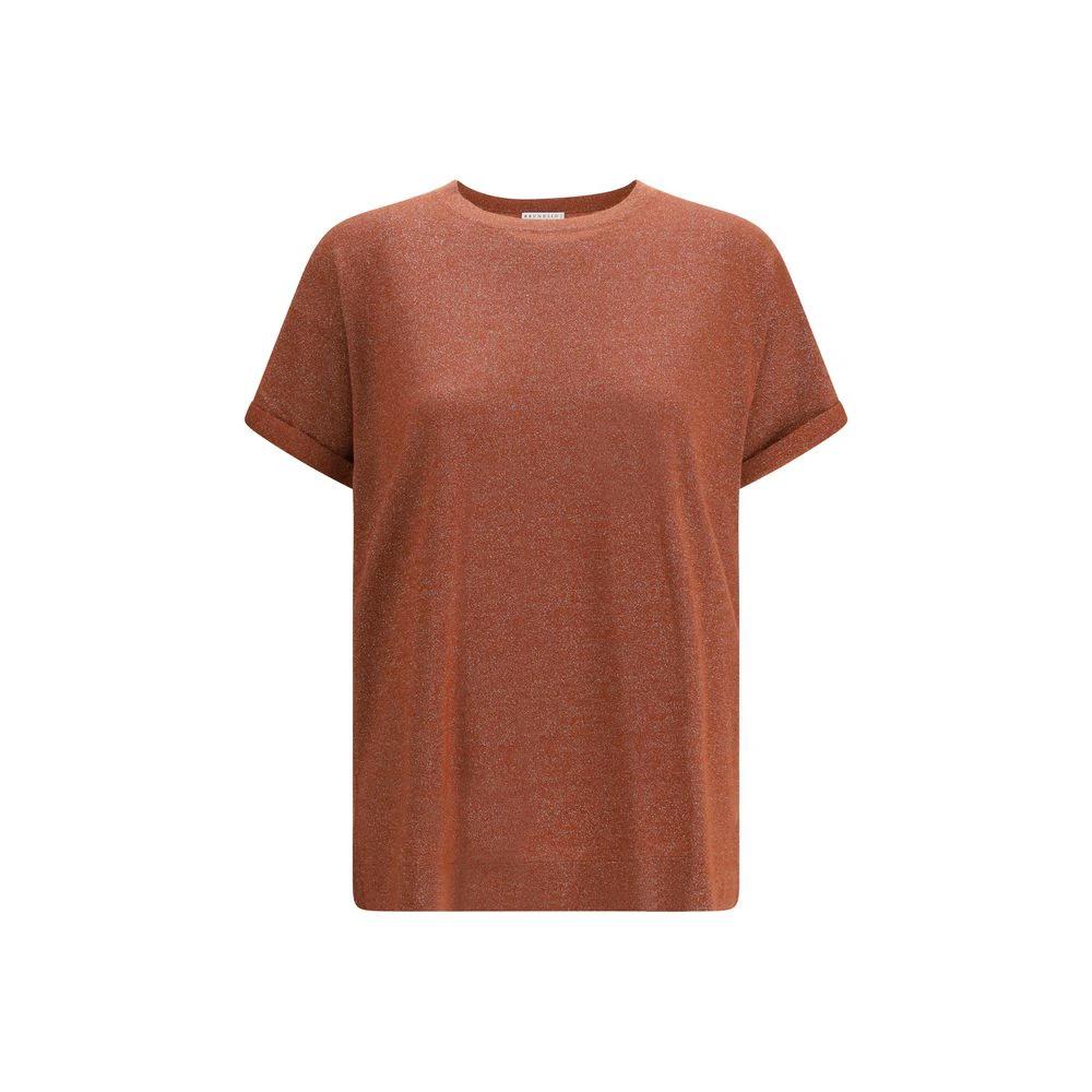 Brunello Cucinelli Multicolor Nylon T-Shirt by Brunello Cucinelli