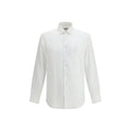 Etro White Linen Dress Shirt by Etro