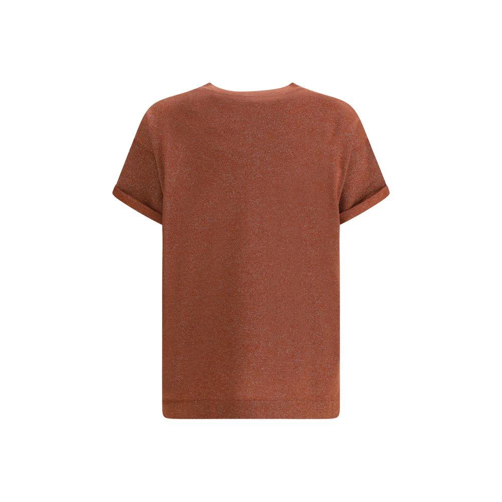 Brunello Cucinelli Multicolor Nylon T-Shirt by Brunello Cucinelli