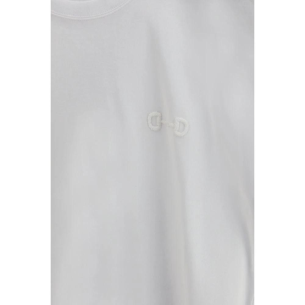 Gucci White Cotton T-Shirt by Gucci