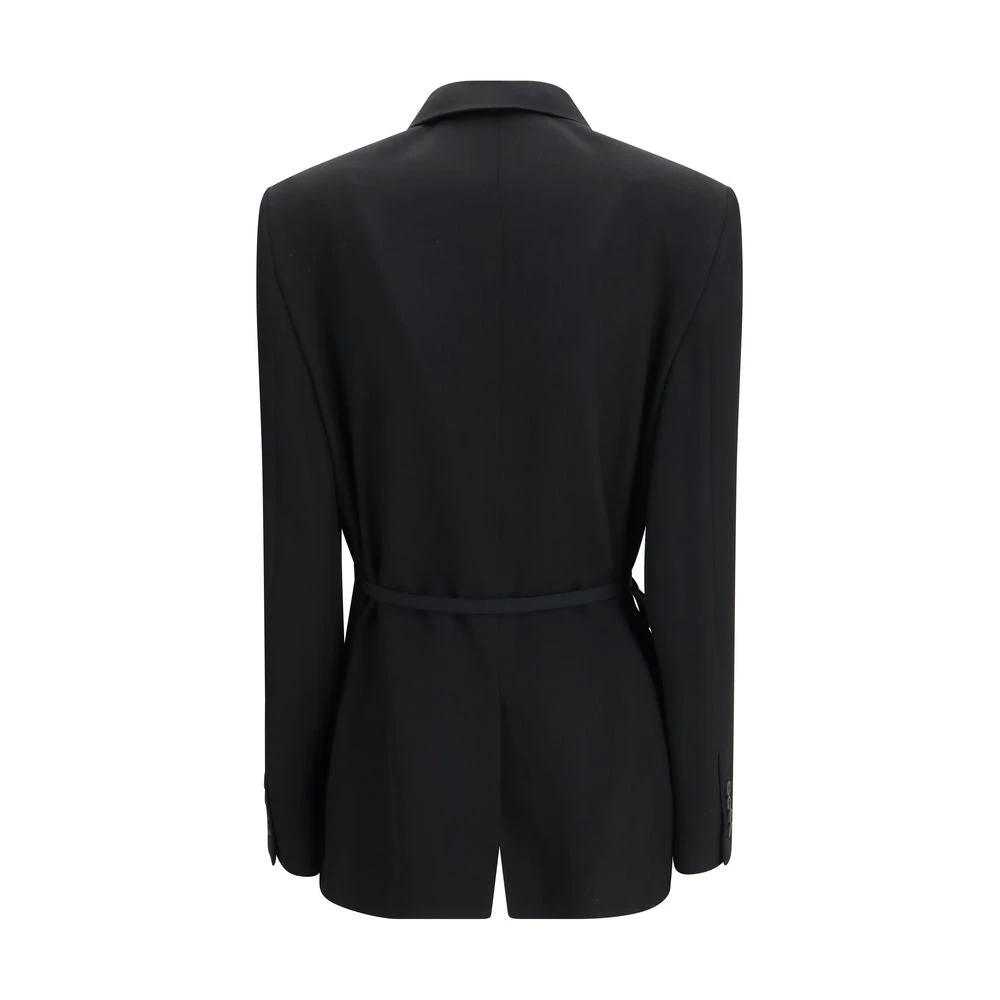 Veste Tailleur Croisée Balenciaga en Laine – Coupe Regular SS26