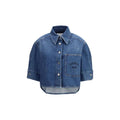 Chemise en denim bleu Givenchy