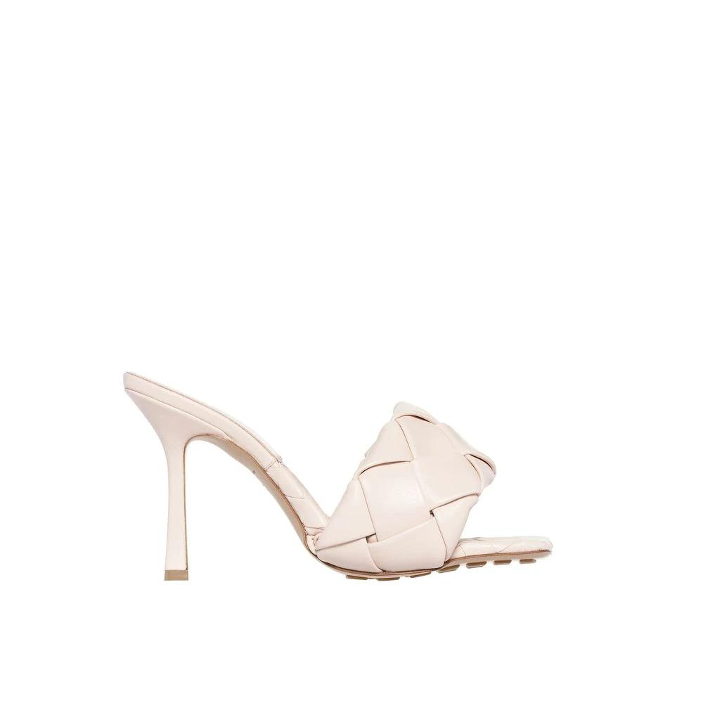 Bottega Veneta Multicolor Leather Mules by Bottega Veneta