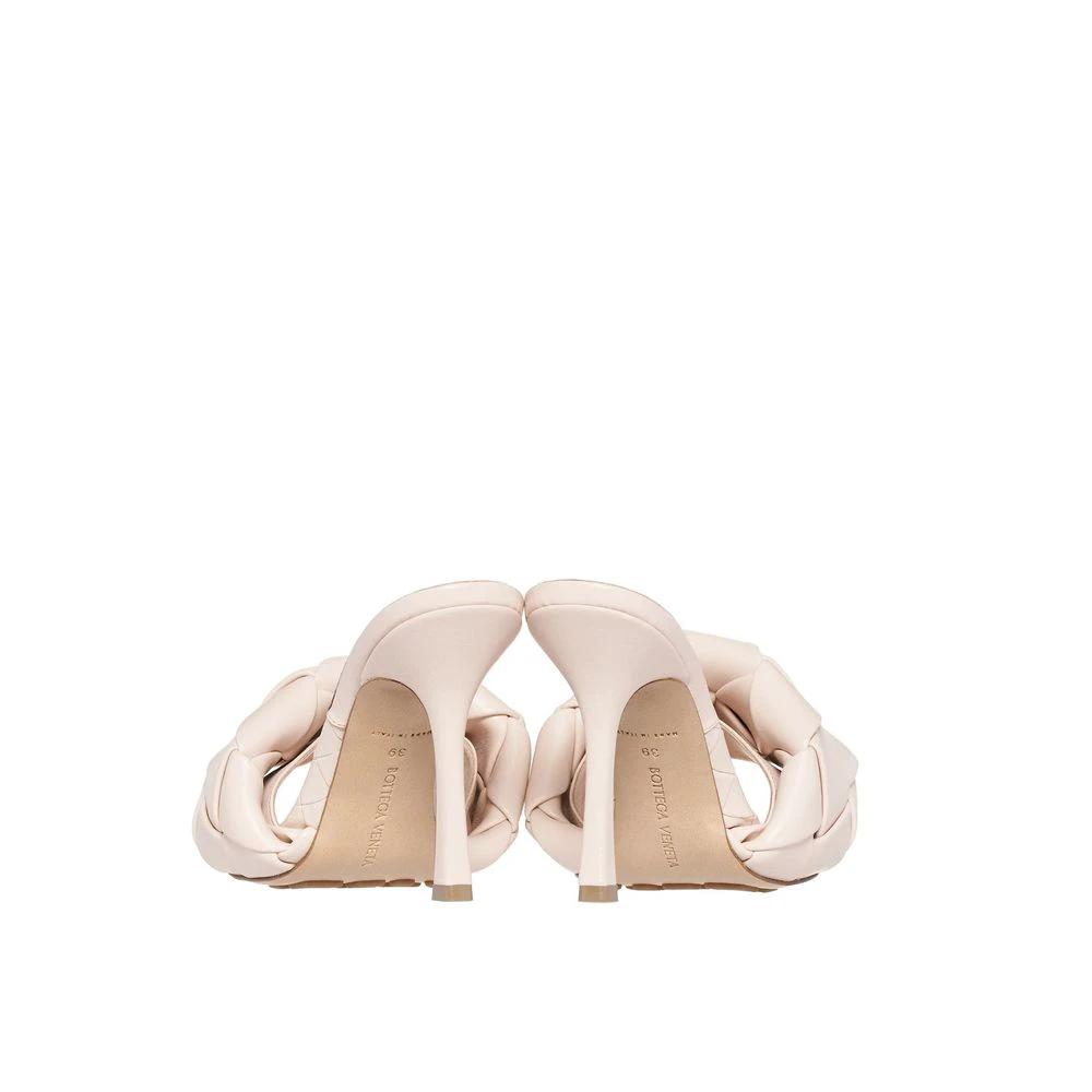Bottega Veneta Multicolor Leather Mules by Bottega Veneta