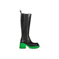 Bottega Veneta Black Leather Over The Knee by Bottega Veneta