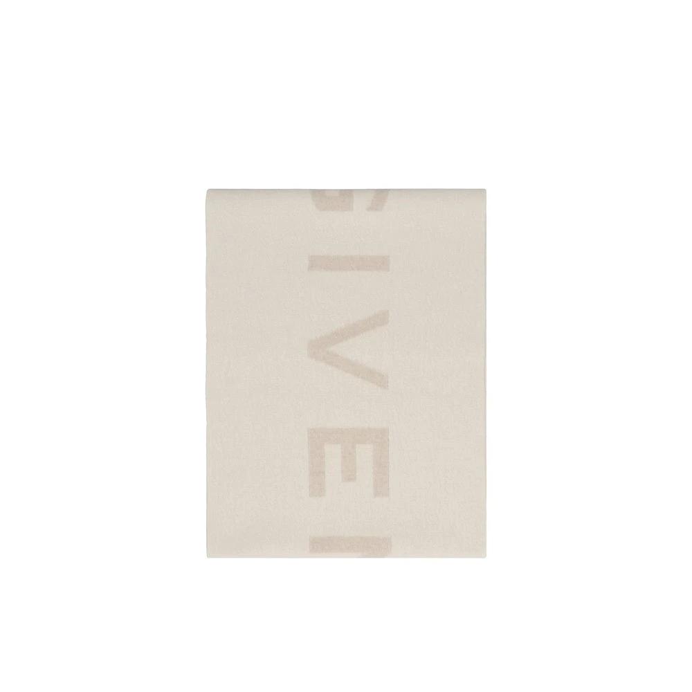 Givenchy Beige Cashmere Scarf by Givenchy
