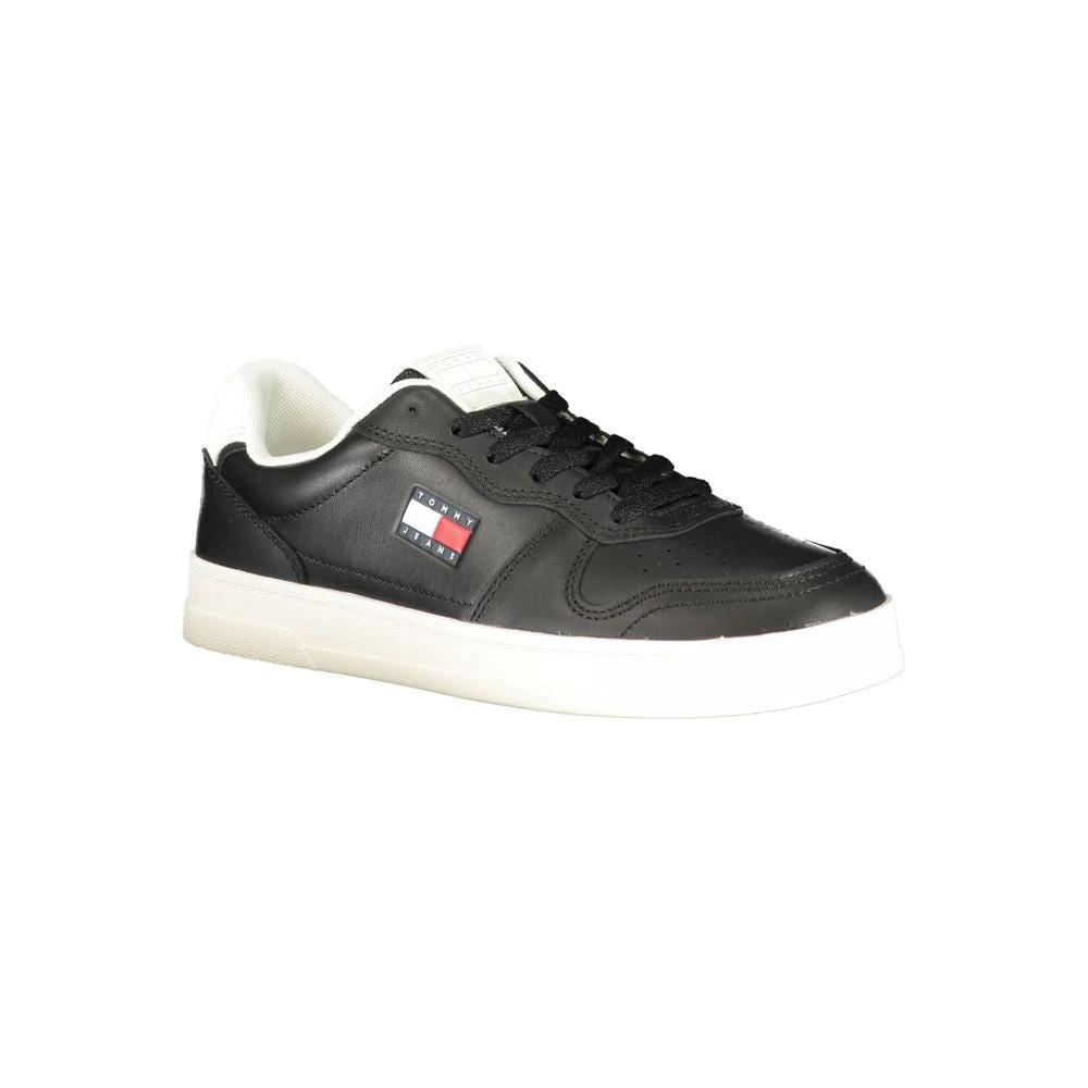 Tommy Hilfiger Black Polyurethane Women Sneaker Tommy Hilfiger