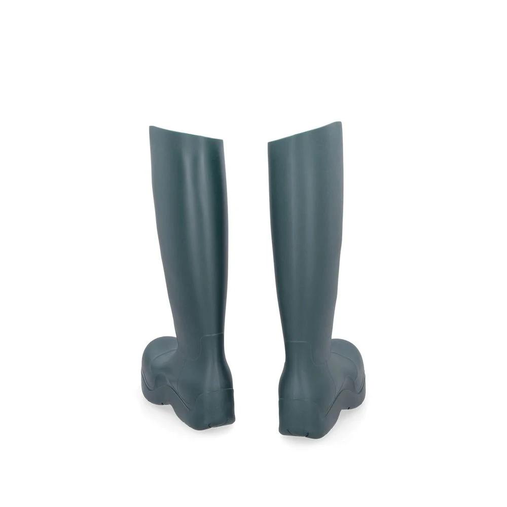 Bottes de pluie bicolores en caoutchouc Bottega Veneta