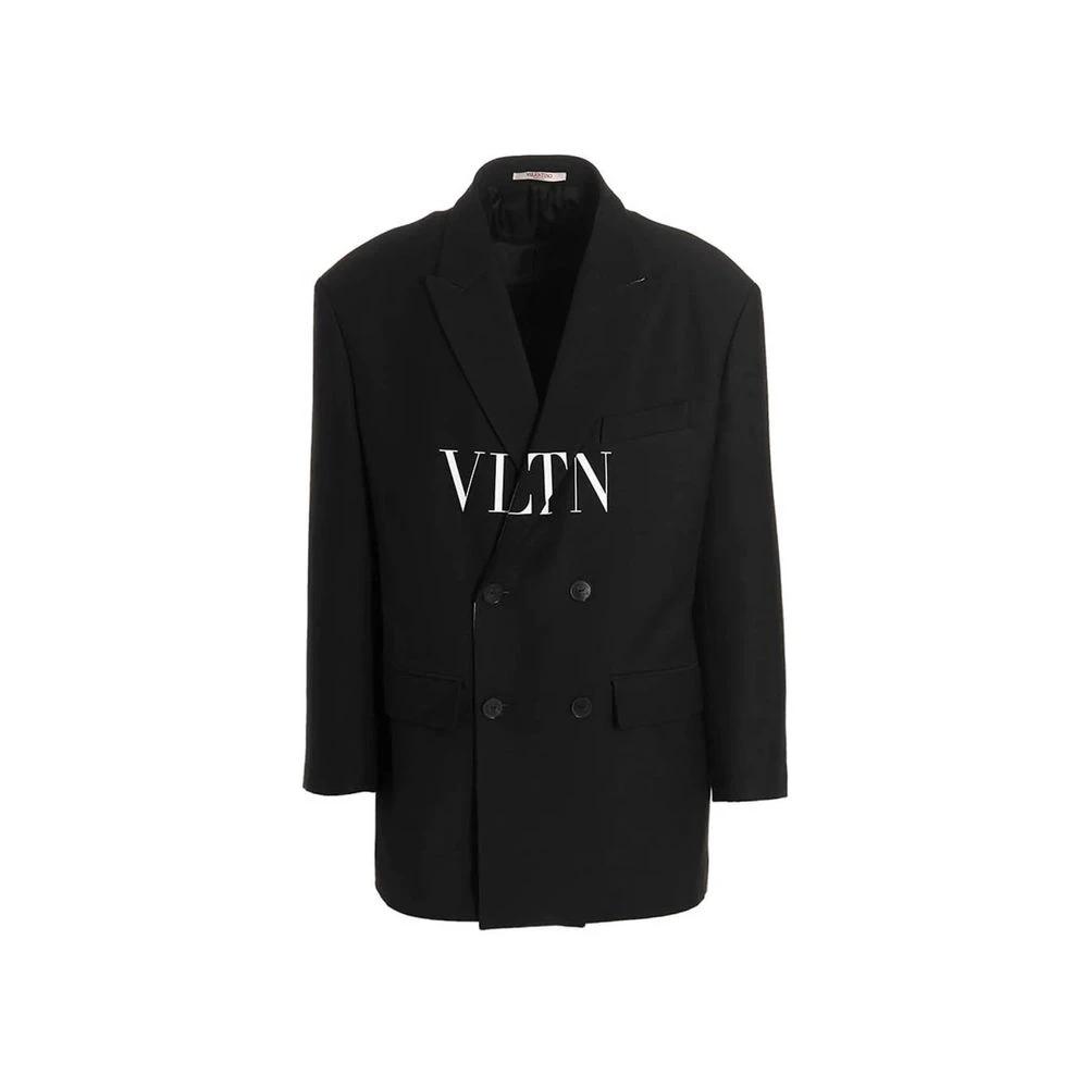 Valentino Black Silk Blazer by Valentino