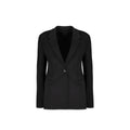 Givenchy Black Elastane Blazer by Givenchy