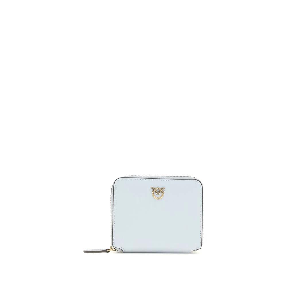 PINKO Blue Calf Leather Bos Taurus Wallet by PINKO