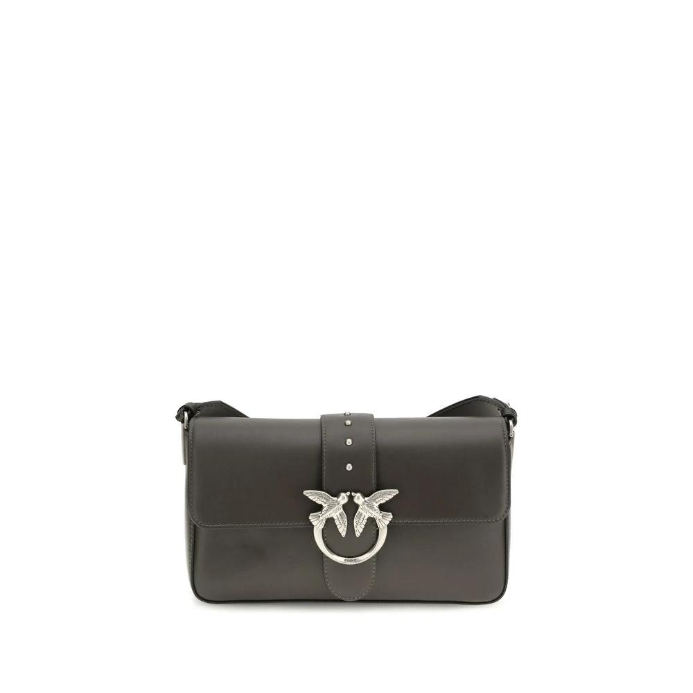 PINKO Bicolor Leather Shoulder Bag by PINKO