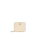 Portefeuille PINKO Bos Taurus en cuir de veau beige