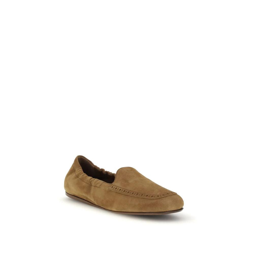 Church's Brown Calf Leather Bos Taurus Slip-On Loafers by Church's